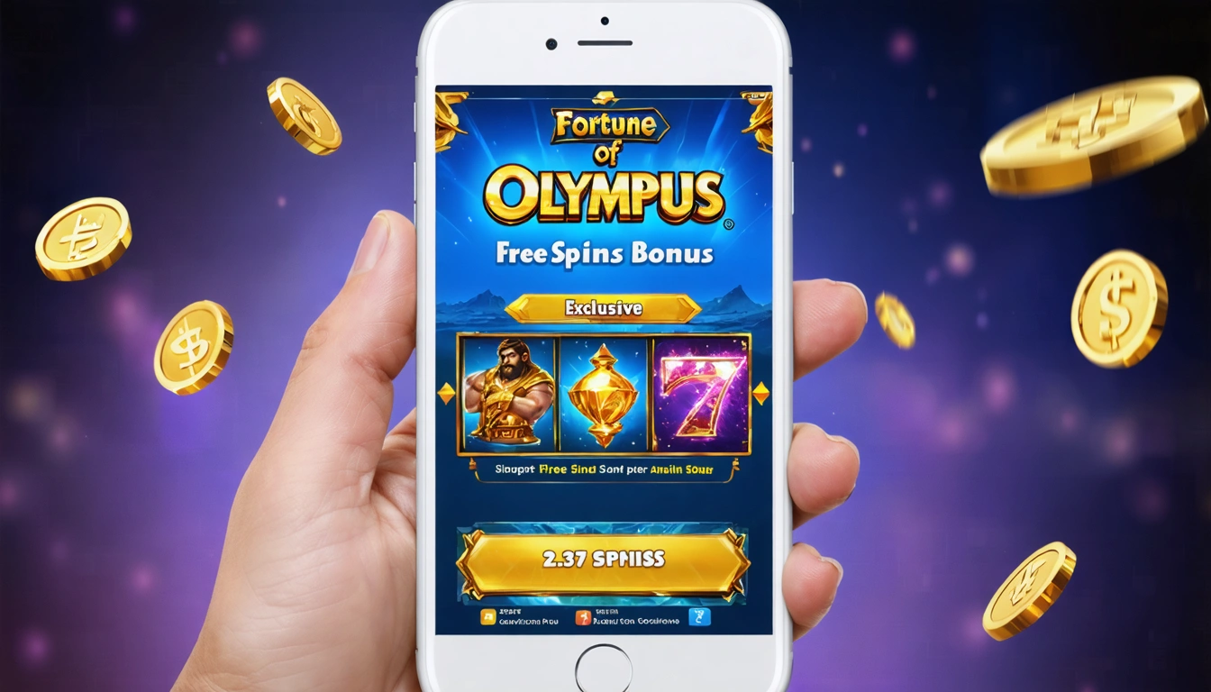 Fortune of Olympus Free Spins Exclusive Bonus