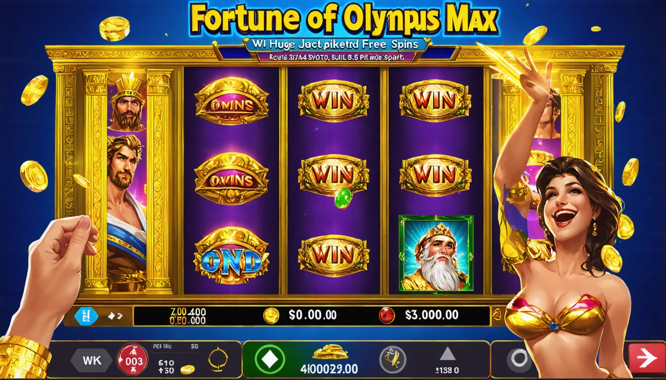 Fortune of Olympus Max Win Huge Jackpot and Free Spins